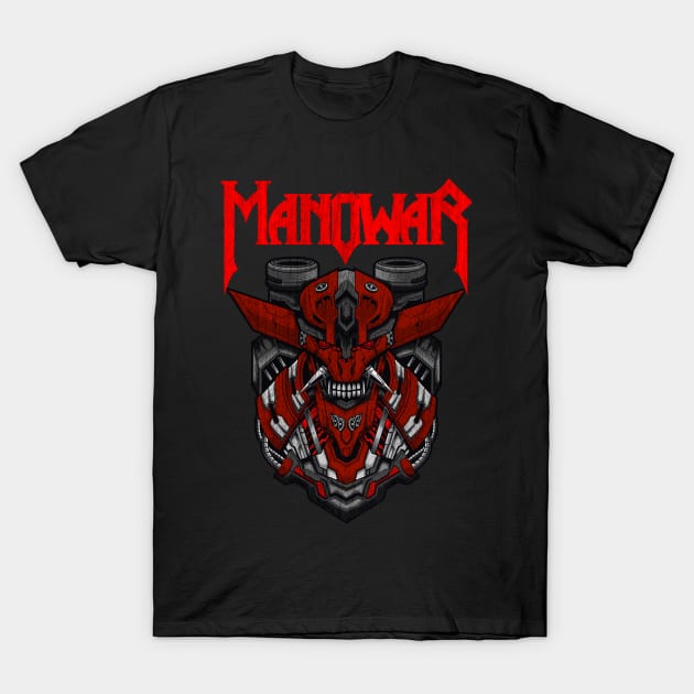 Manowar"Thunder in the Sky" T-Shirt by Rooscsbresundae